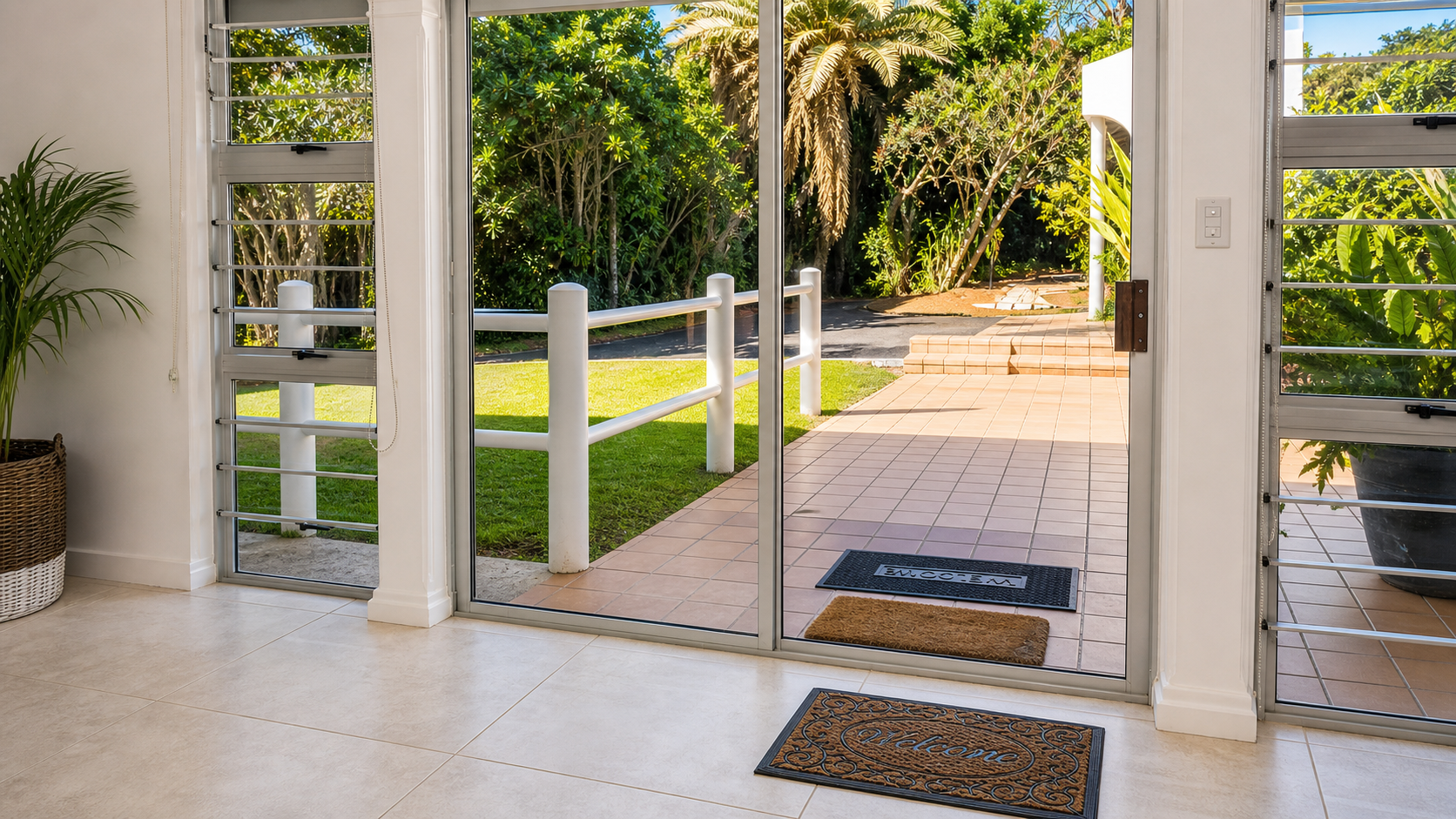 Entry patio